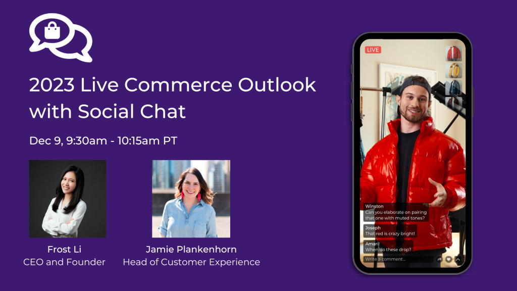Founders Chat Recap: 2023 Live Commerce Outlook